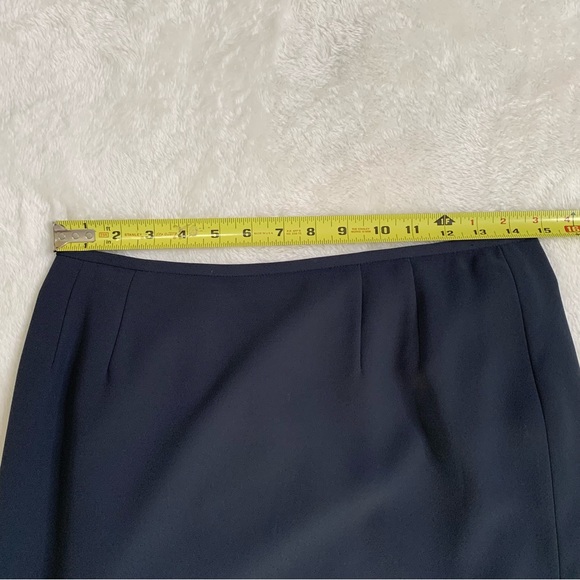 Dark Navy Blue KASPER Long Skirt and Jacket - Picture 5 of 9